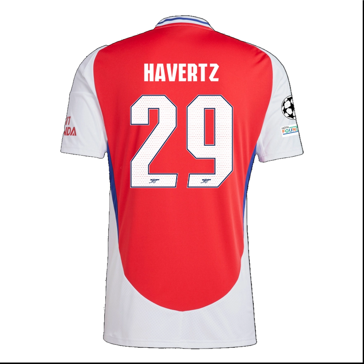adidas Arsenal Kai Havertz Home Jersey w/ Champions League