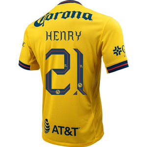 Nike Club America Henry Martin Home Jersey 24/25 (Tour Yellow/Valerian Blue)