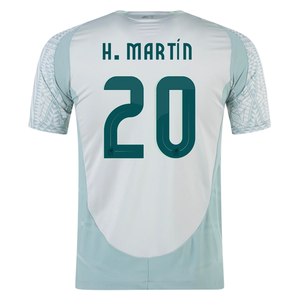 adidas Mexico Henry Martin Away Jersey 24/25 (Linen Green)