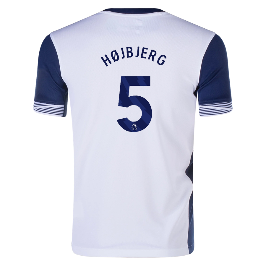 Nike Youth Tottenham Pierre-Emile Højbjerg Home Jersey 24/25 (White/Navy)