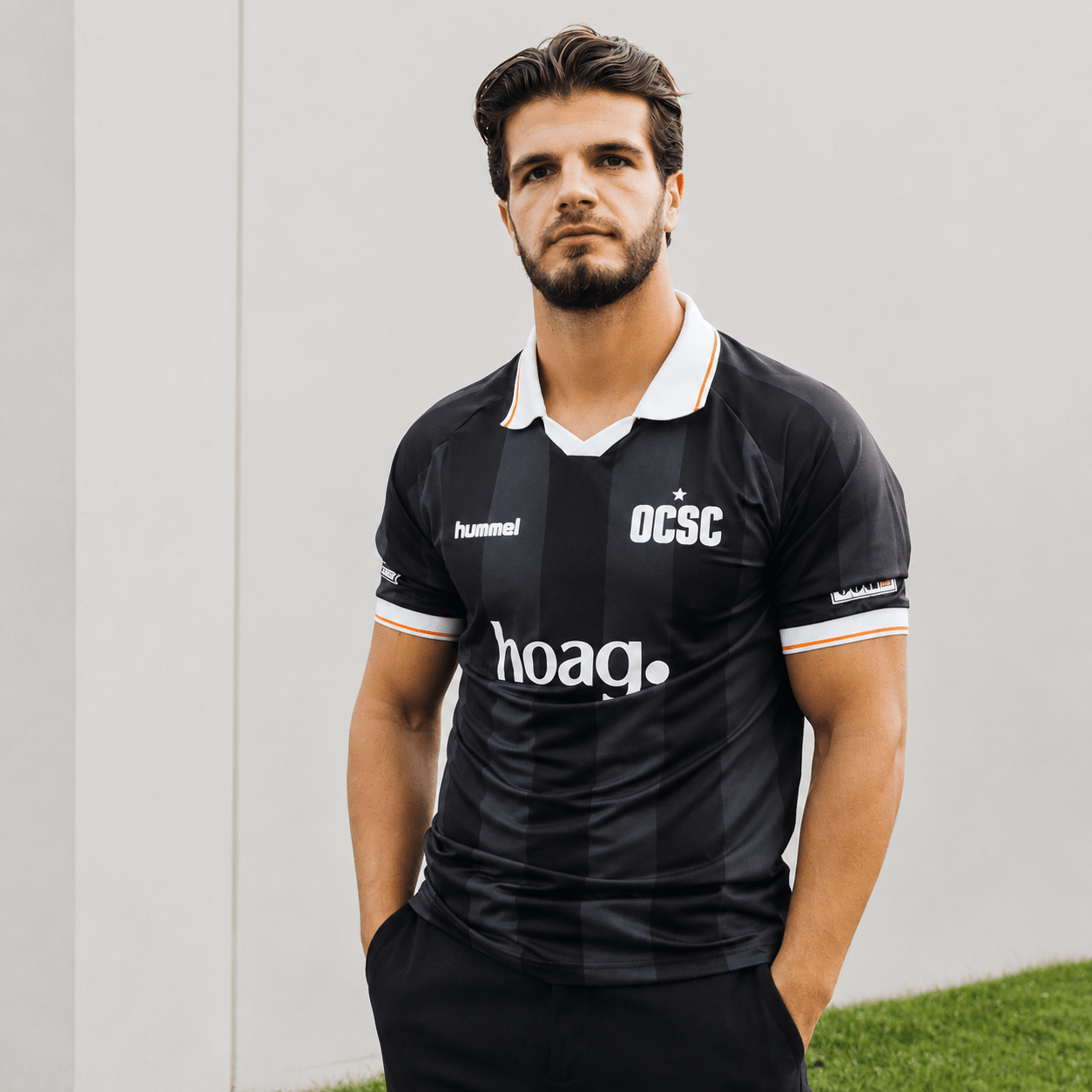Hummel OCSC Orange County Soccer Club 2026 Away Jersey (Black)