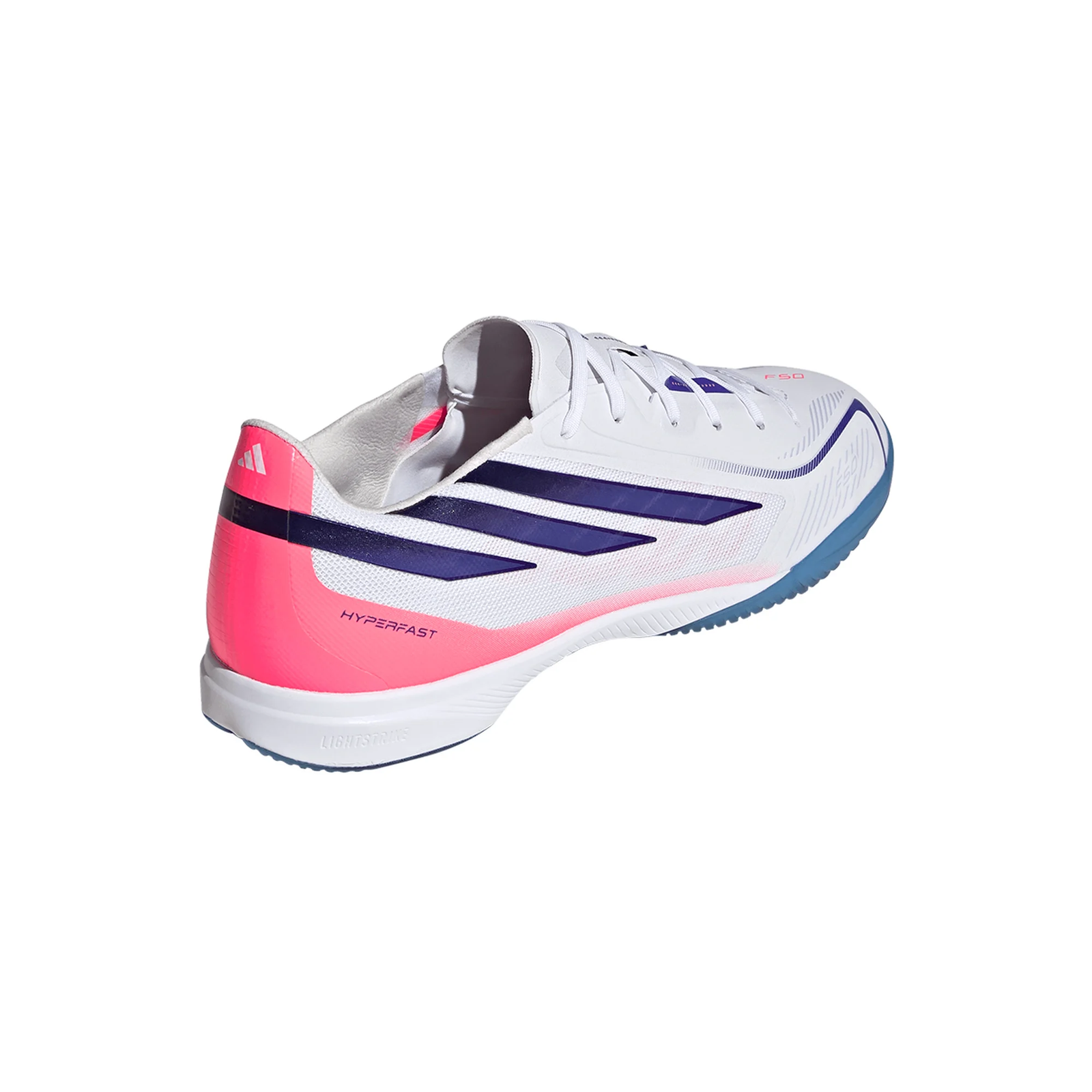 adidas F50 Hyperfast Pro Indoor Soccer Shoes (Multi/White)
