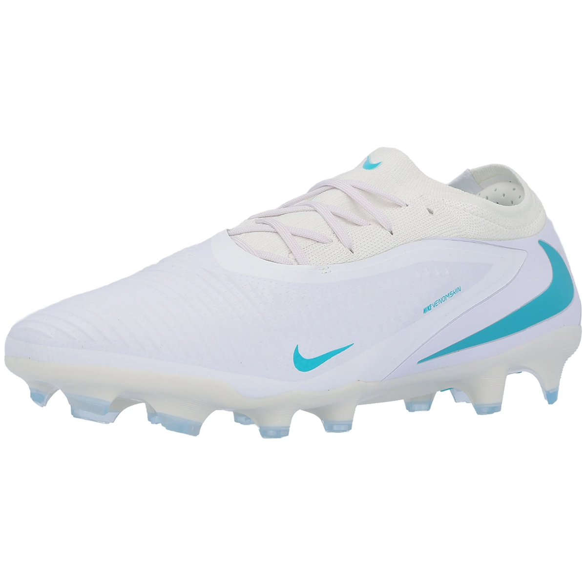 Nike Phantom 6 Low Pro Firm Ground Soccer Cleats (White/Dusty Cactus)