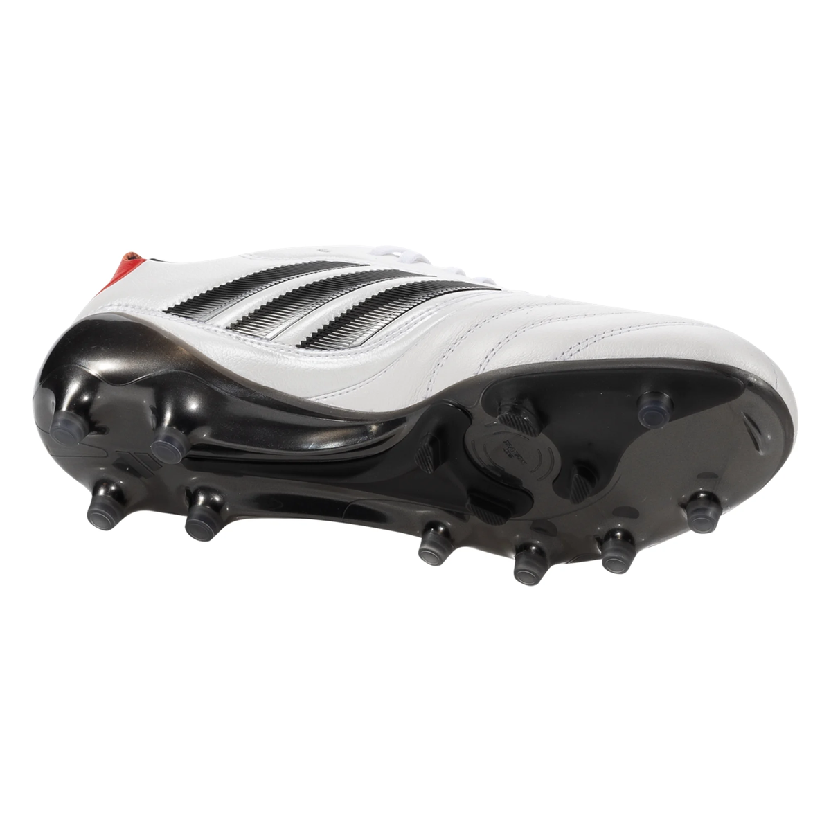 adidas Copa Icon II FG/AG Soccer Cleats (White/Black/Pure Ruby)