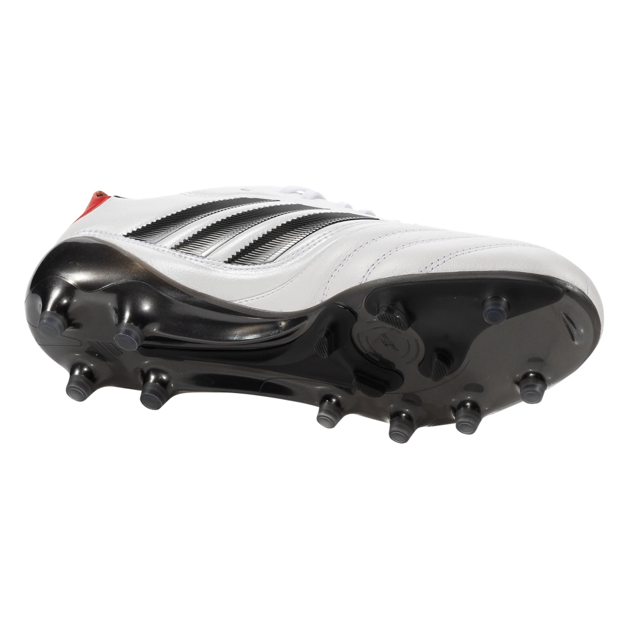 adidas Copa Icon II FG/AG Soccer Cleats (White/Black/Pure Ruby