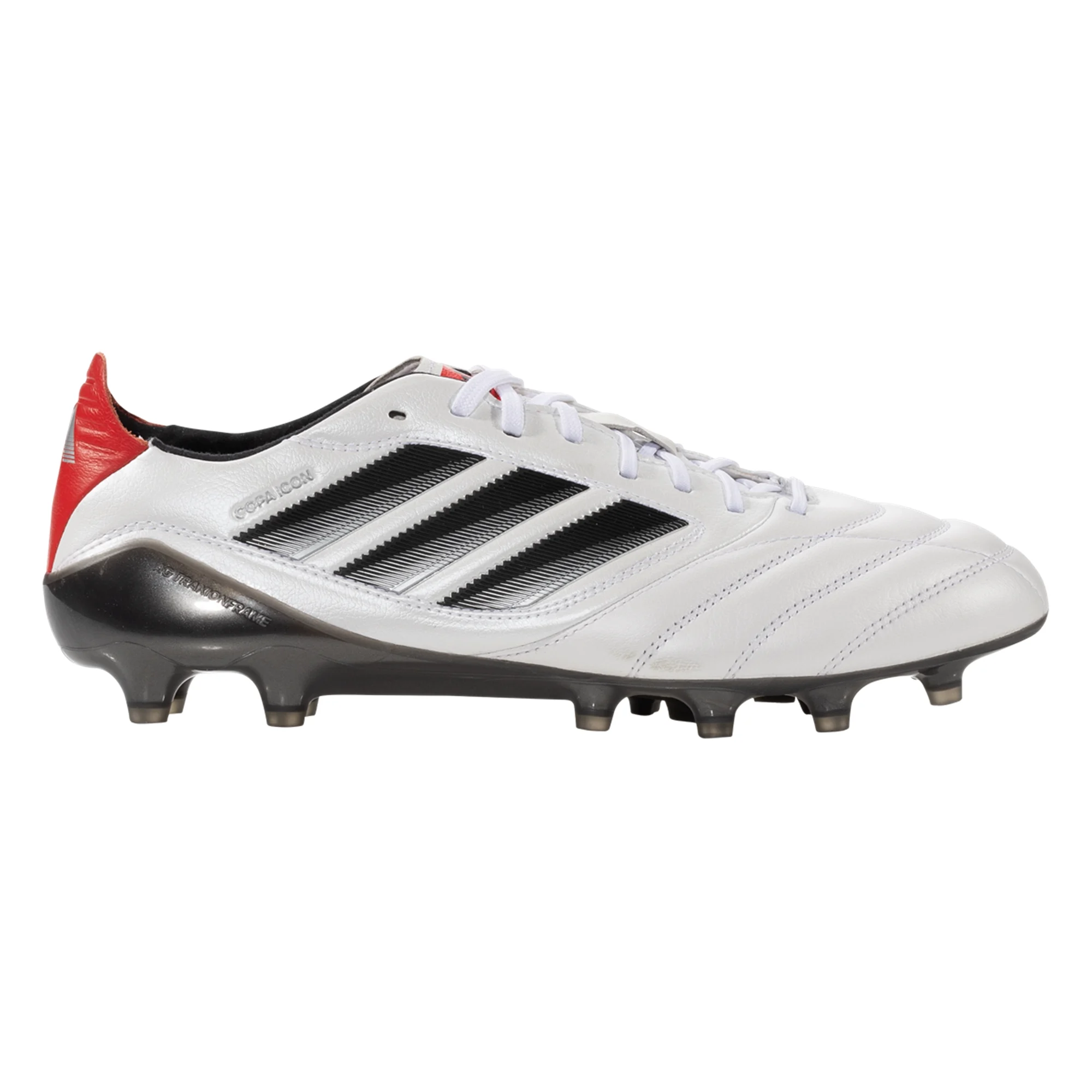 adidas COPA ICON II FG/AG 25.0 値下げしました adidas Copa Icon II FG/AG Soccer Cleats (White/Black/Pure Ruby