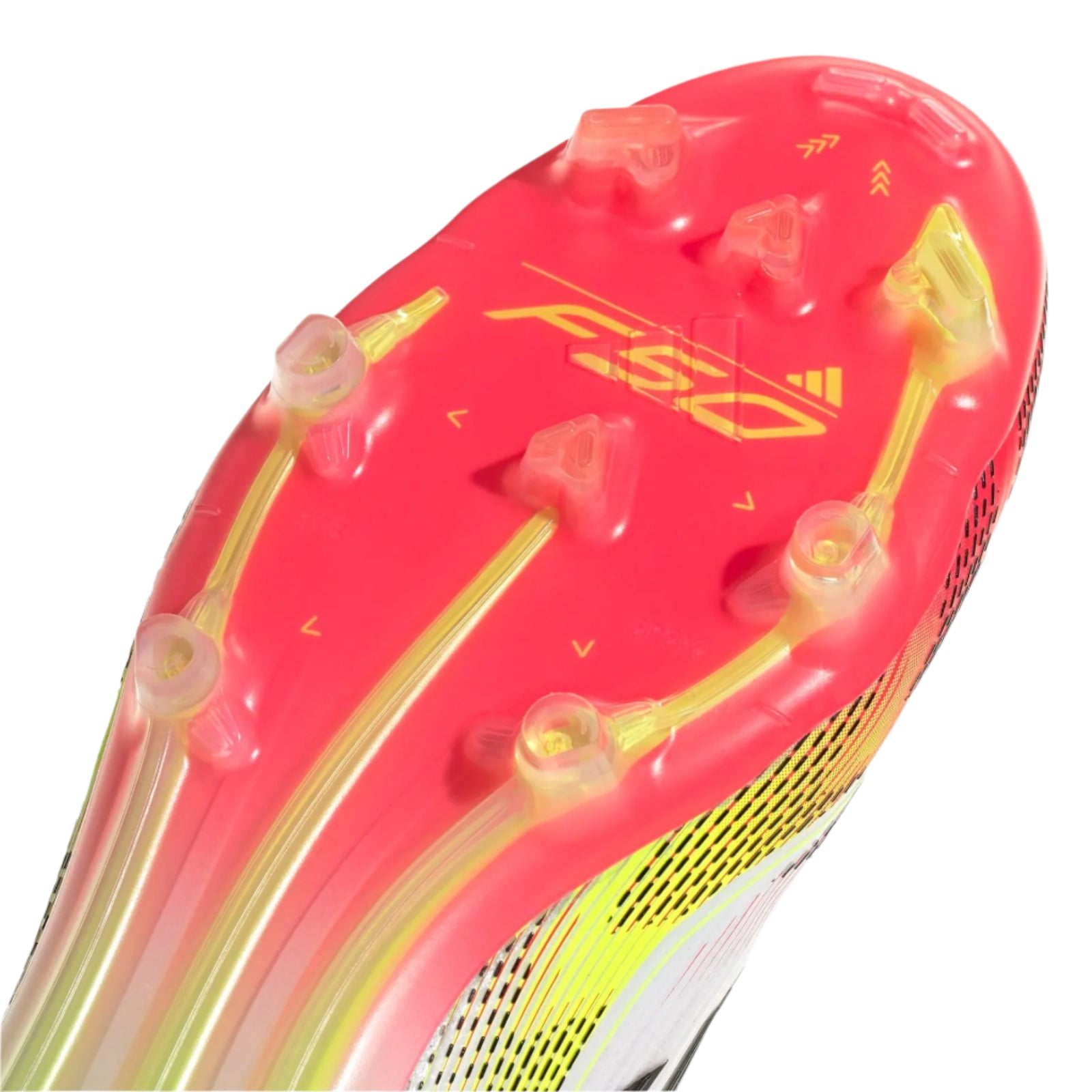 adidas F50 Elite FG Soccer Cleats (White/Black/Solar Yellow)