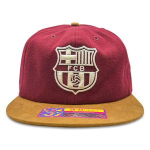 Fan Ink Barcelona Lafayette Snapback Hat (Burgundy)