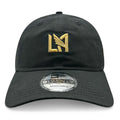 Gorra con correa de velcro LAFC 9Forty The League de New Era (negro/dorado)