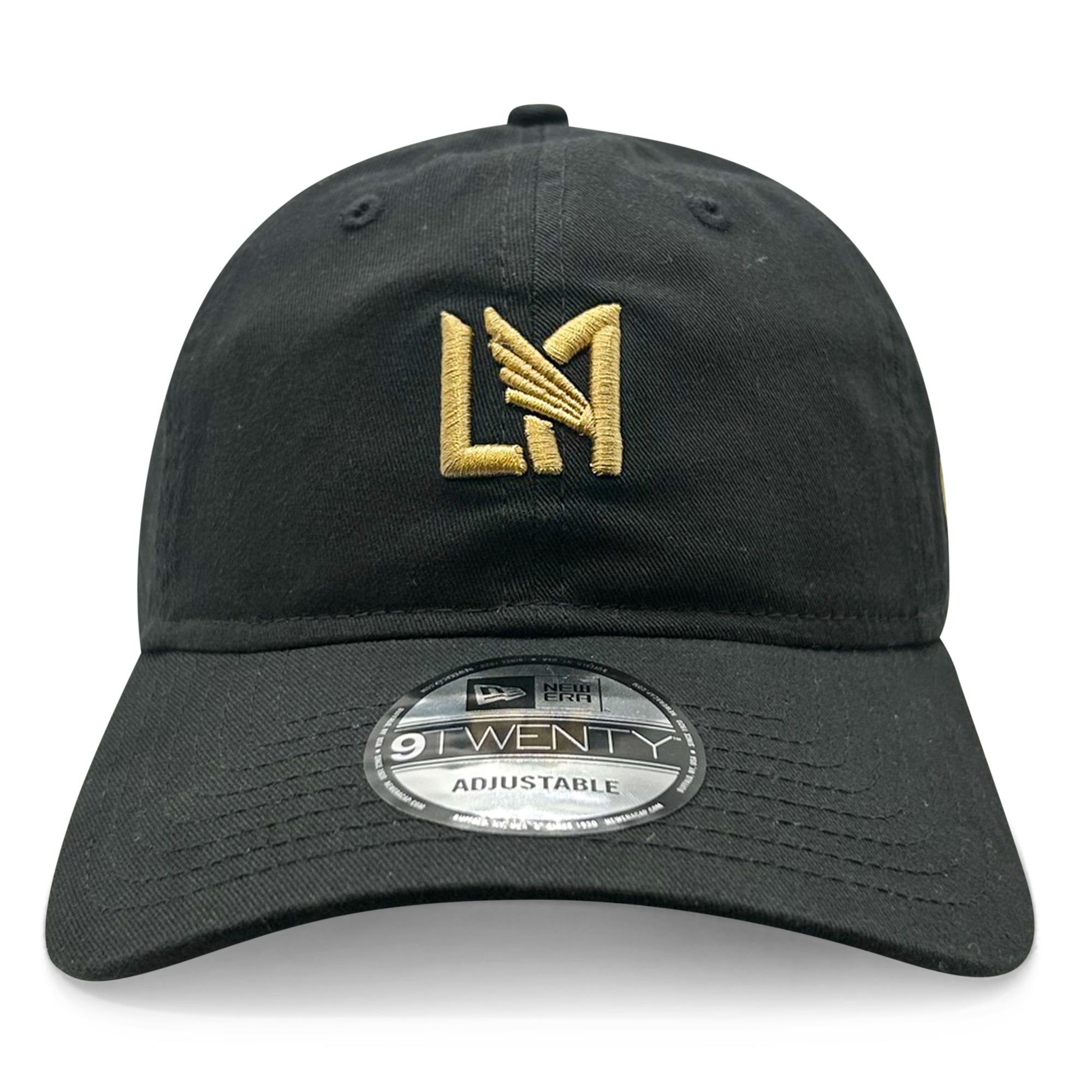 New Era LAFC 9Forty The League Adjustable Cap (Black/Gold)