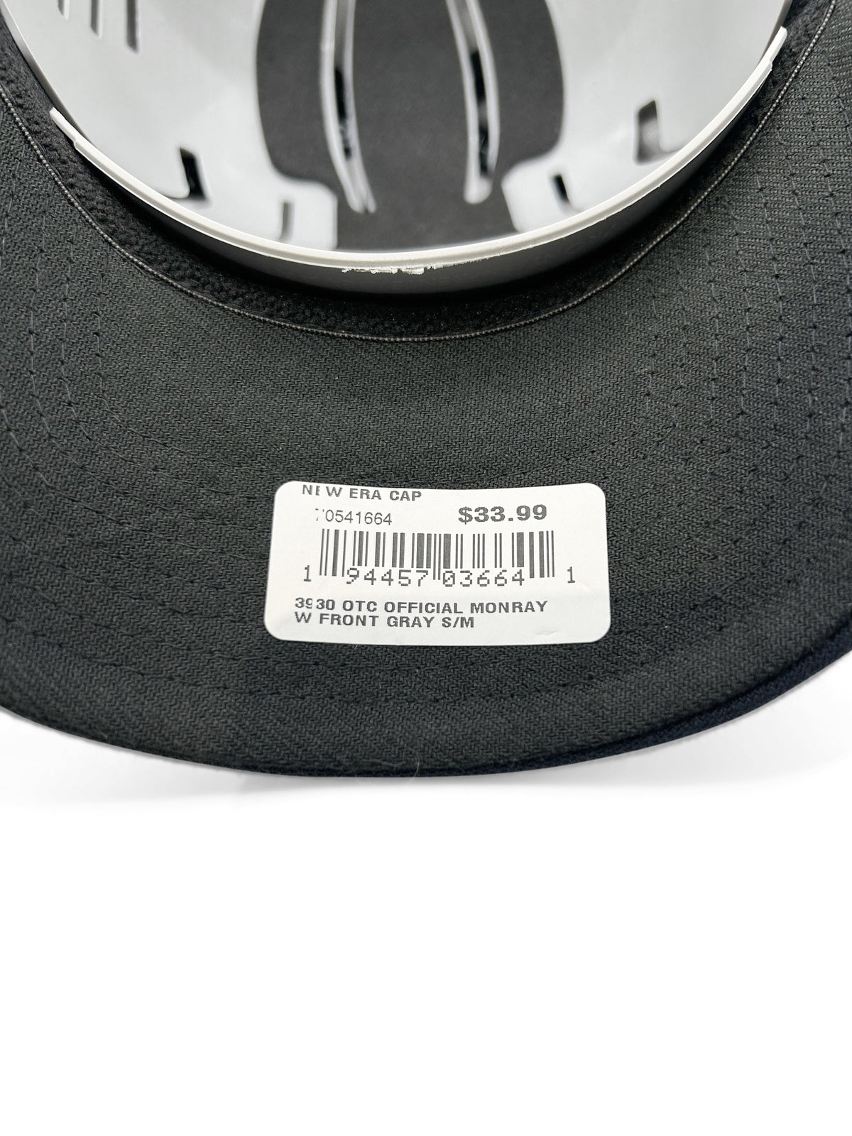 New Era Monterrey 39Thirty Hat (White/Navy/Grey)