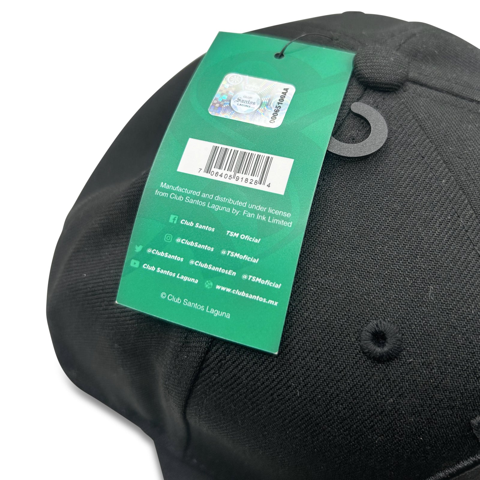 Fan Ink Santos Dusk Snapback Hat (Black)