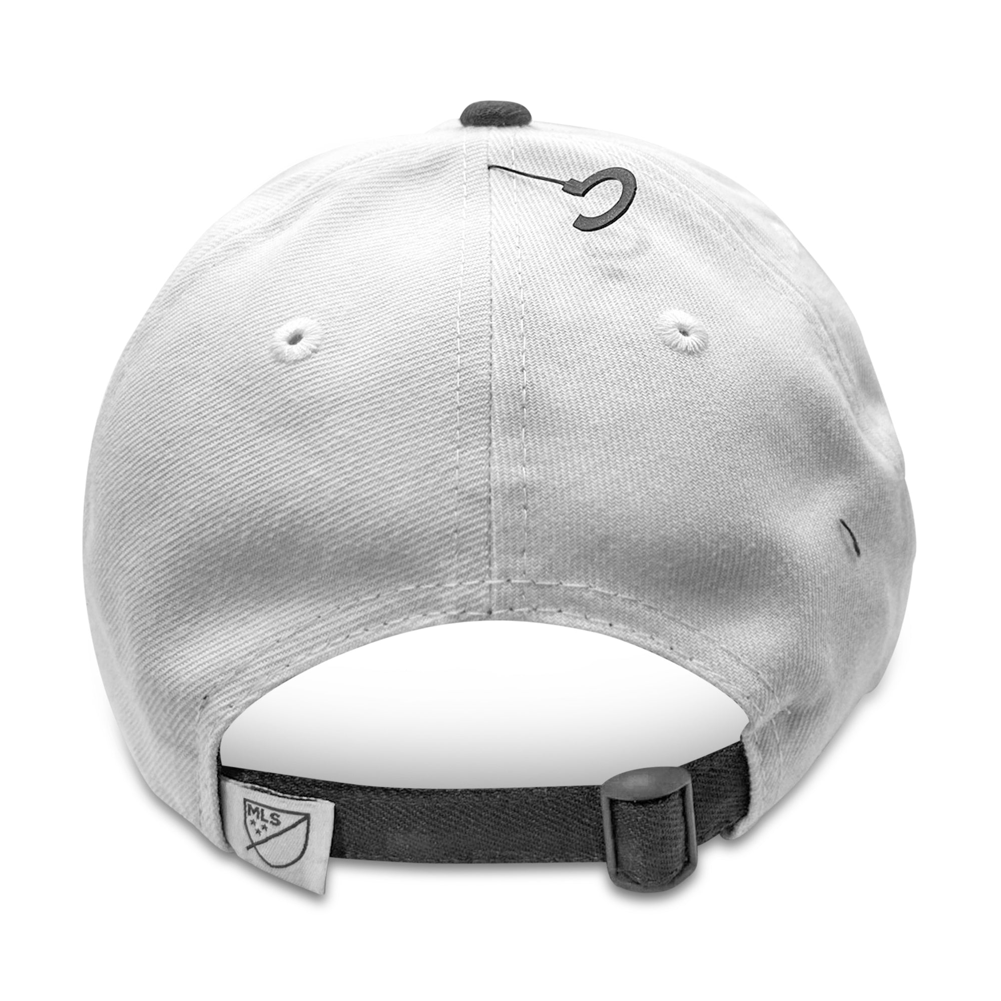 New Era LAFC 9Twenty Adjustable Hat (White/Dark Grey)