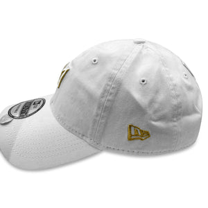 New Era LAFC Icon Cap Hat (White/Gold)