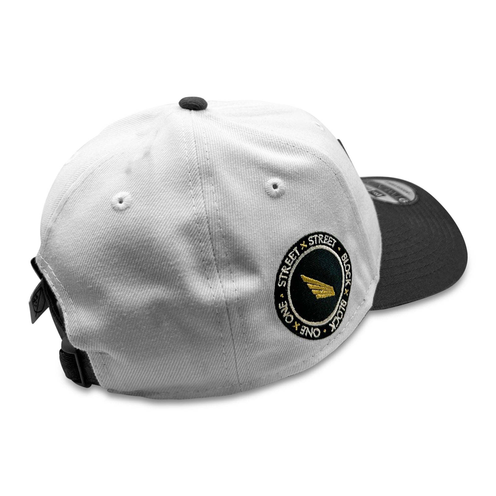 New Era LAFC 9Twenty Adjustable Hat (White/Dark Grey)