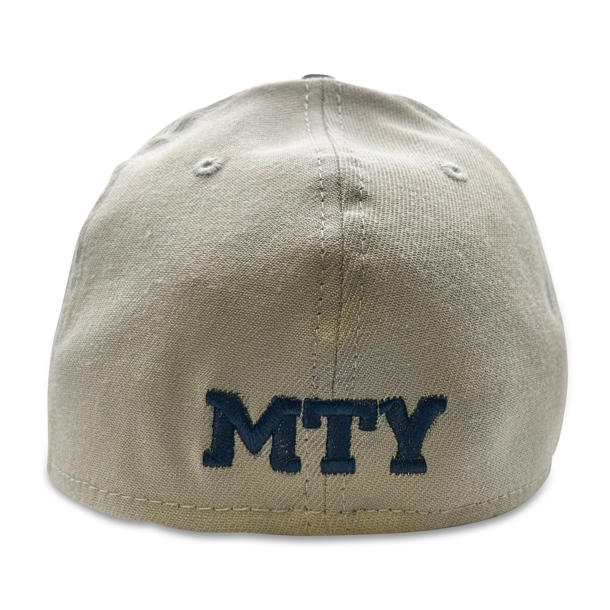 New Era Monterrey 39Thirty Hat (White/Navy/Grey)