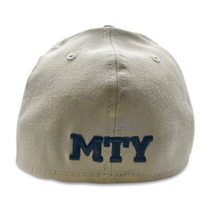 New Era Monterrey 39Thirty Hat (White/Navy/Grey)