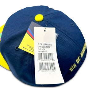 Fan Ink Club America Dia De Los Muertos Hat (Navy/Yellow)