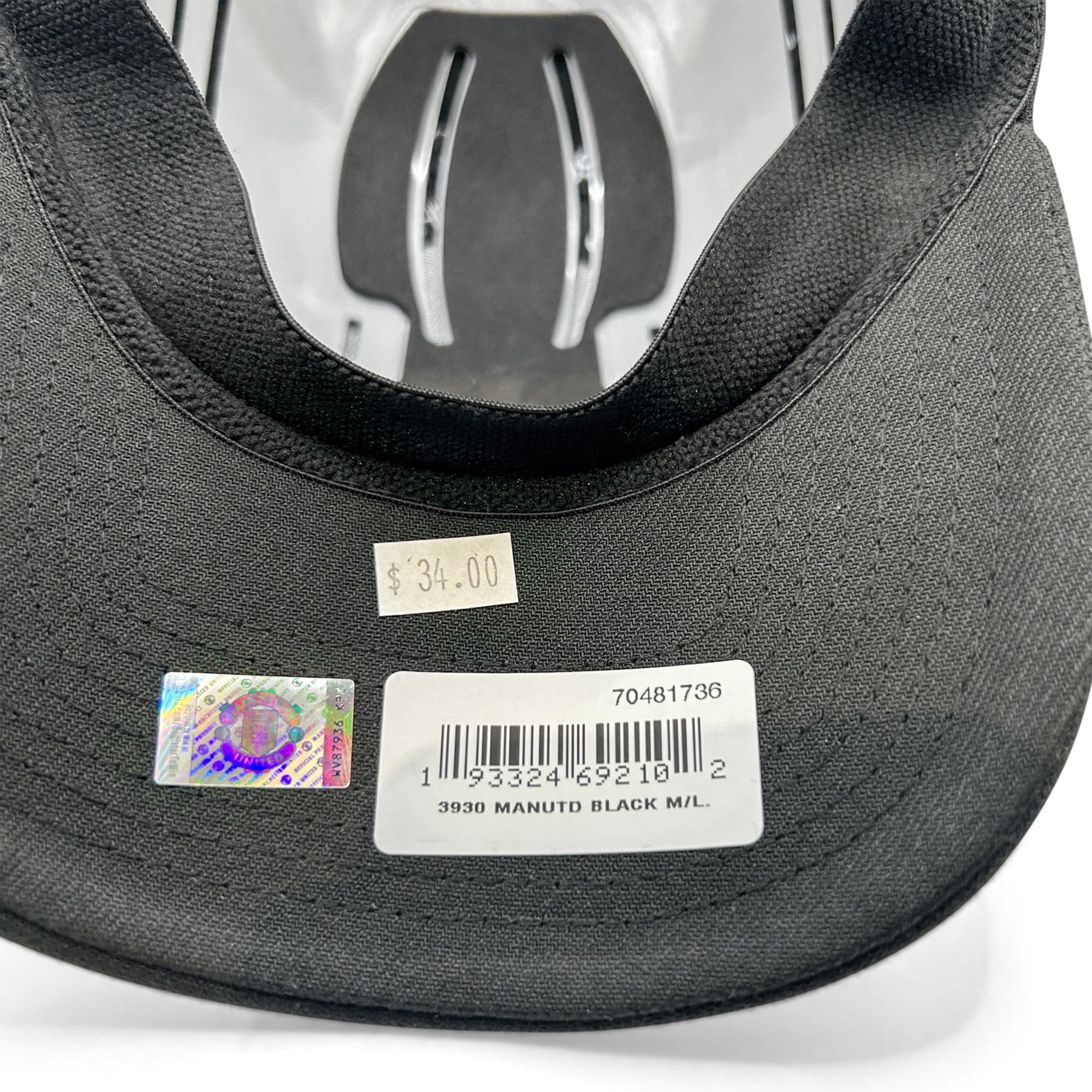 New Era Manchester United 39Thirty Hat (Black)