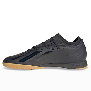 adidas X Crazyfast.3 Indoor Soccer Shoes (Core Black/Core Black)