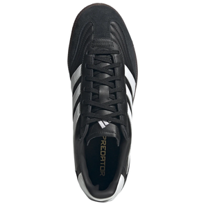 adidas Predator Freestyle Indoor Soccer Shoes (Black/White/Gold Metallic)