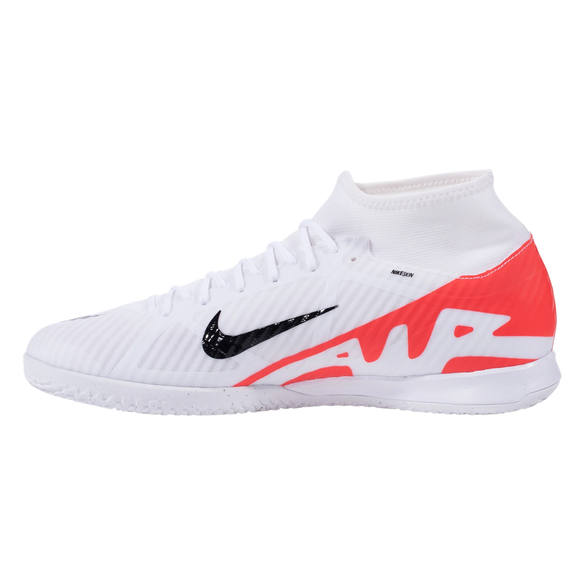 Nike Zoom Superfly 9 Academy Indoor Soccer Shoes (Bright Crimson/White