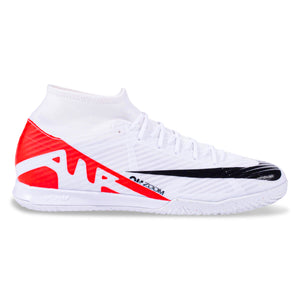 Nike Zoom Superfly 9 Academy Indoor Soccer Shoes (Bright Crimson/White)