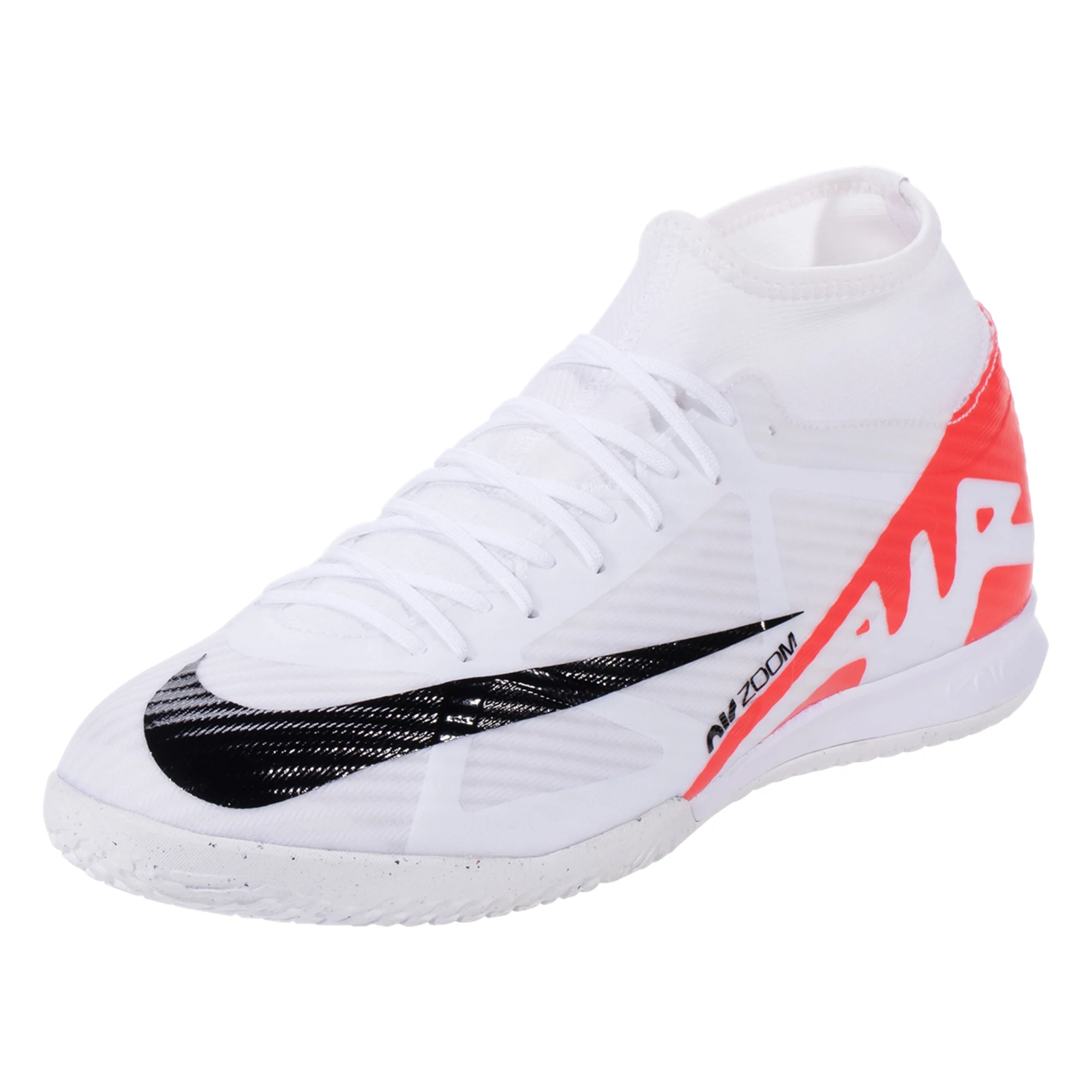 Nike Zoom Superfly 9 Academy Indoor Soccer Shoes (Bright Crimson/White - Soccer Wearhouse
