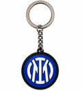Inter Milan Double Sided Metal Crest Keychain