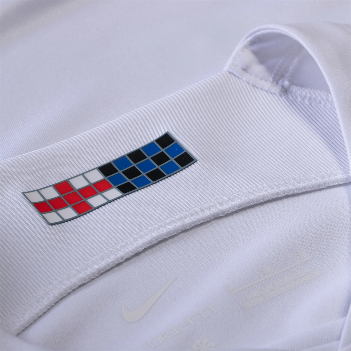 Nike Inter Milan Kristjan Asllani Away Jersey w/ Series A + Copa Italia Patches 23/24 (White/Lyon Blue)