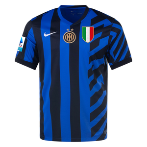 Nike Inter Milan Hakan Çalhanoğlu Home Jersey w/ Serie A +  Scudetto Patch 24/25 (Lyon Blue/Black)