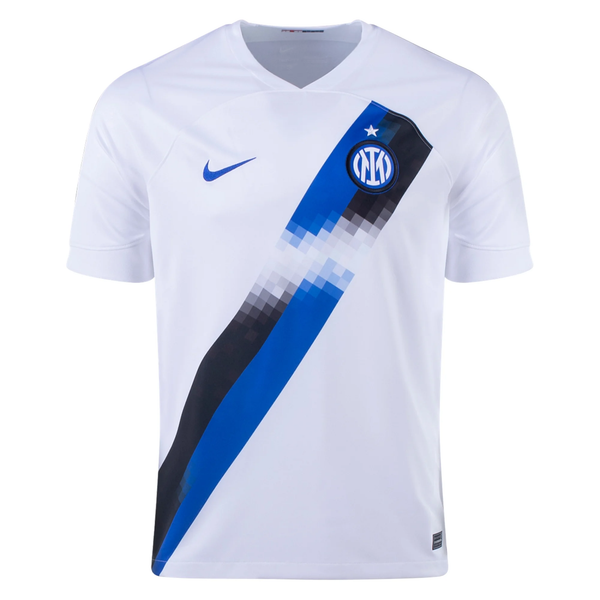 Nike Inter Milan Away Jersey 23/24 (White/Lyon Blue) - Soccer Wearhouse