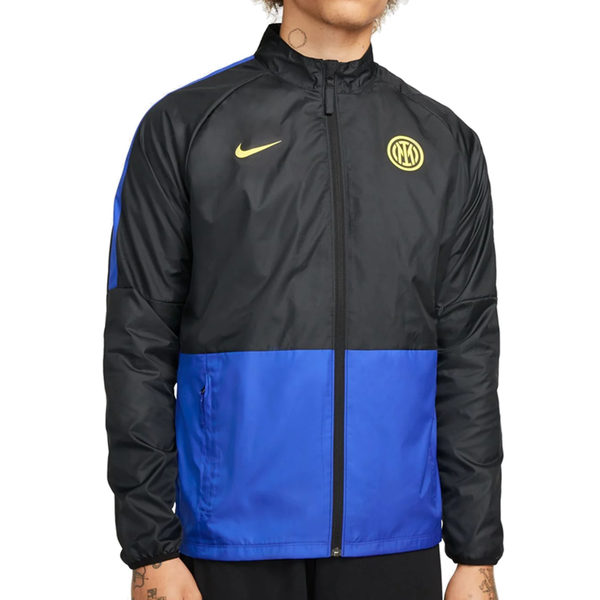 Nike Inter Milan Repel Academy All Weather Jacket 23/24 (Black/Lyon Bl ...