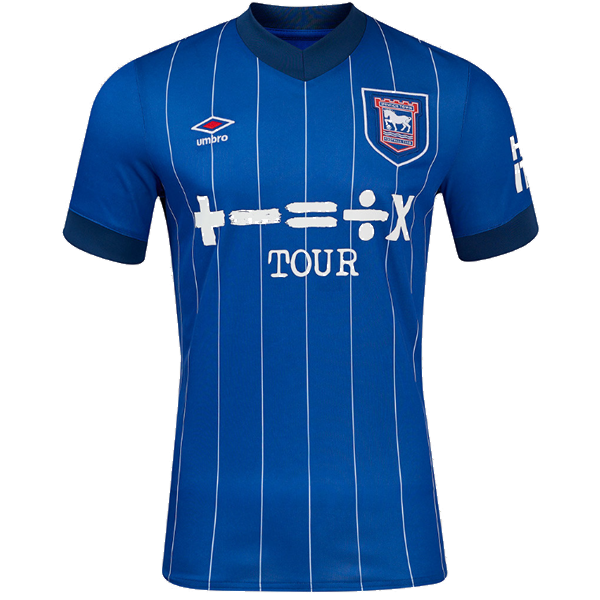 What's with the mathematical symbols on the Ipswich Town FC jerseys