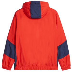 Red top puma windbreaker
