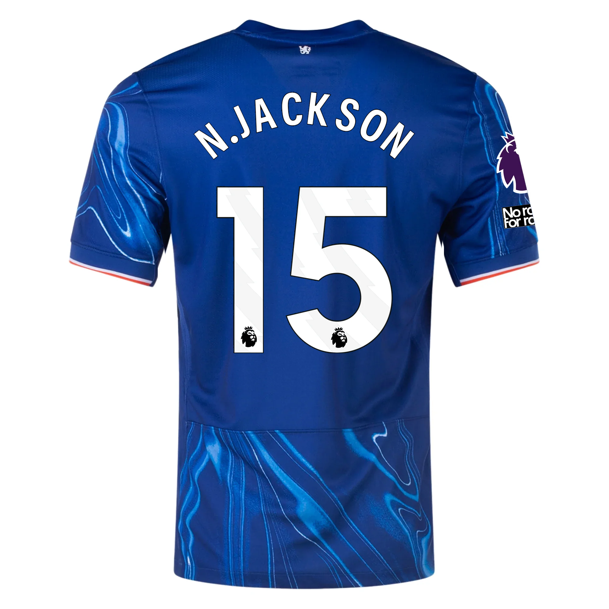 Nike Chelsea Nicholas Jackson Home Jersey w/ EPL + No Room For