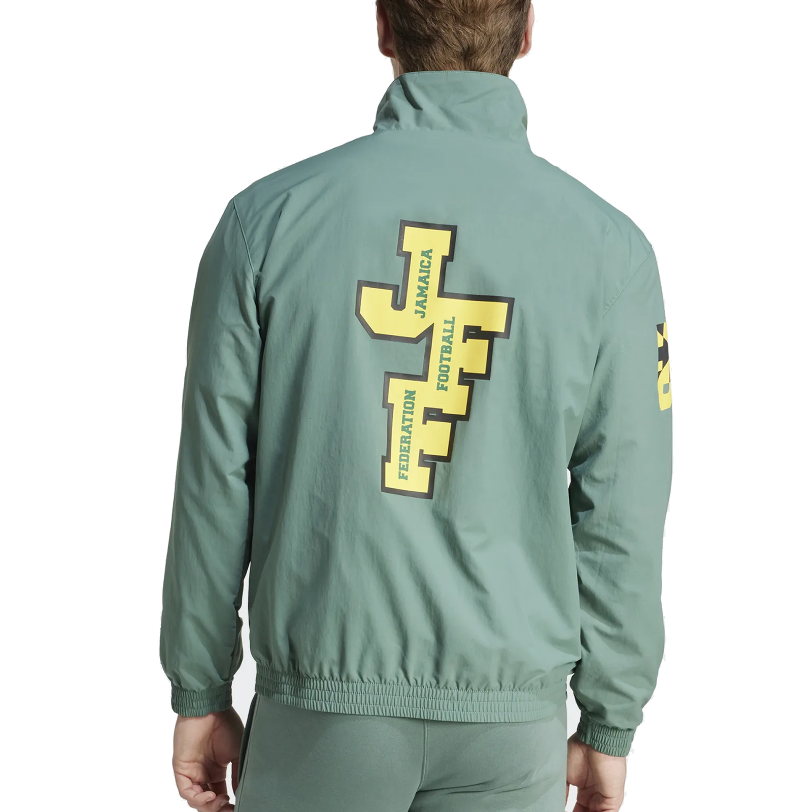 adidas Jamaica Track Top Jacket 25/26 (Green/Yellow)
