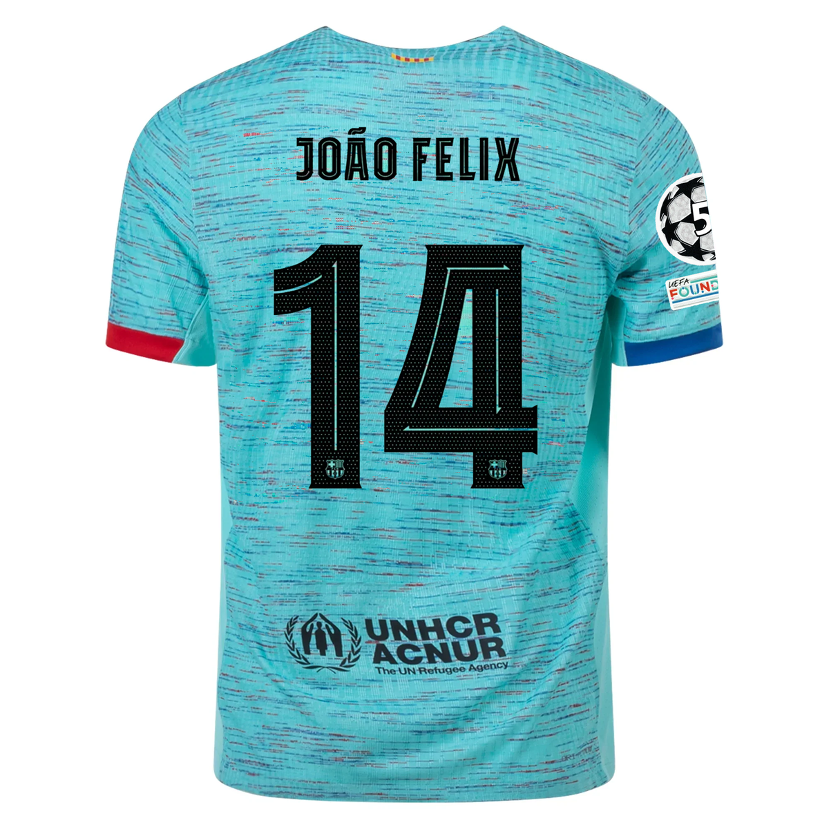 Nike Barcelona Authentic Joao Felix Match Vaporknit Third Jersey w Ch Soccer Wearhouse