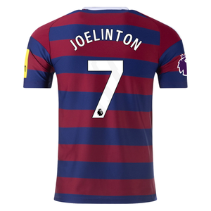 adidas Newcastle United Joelinton Away Jersey w/ EPL Patch 24/25 (Team College Blue/Night Sky)