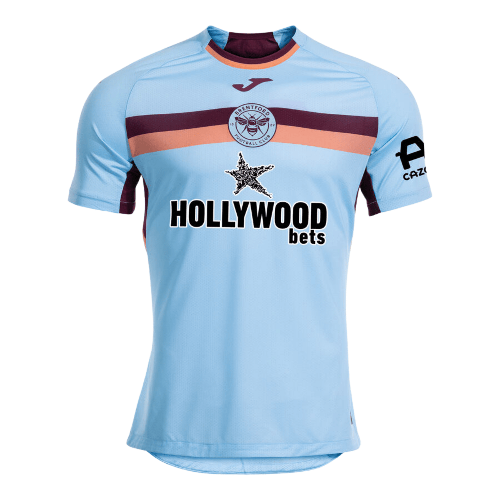 Joma Men's Brentford 25/26 Third Jersey (Sky Blue) | SoccerWearhouse