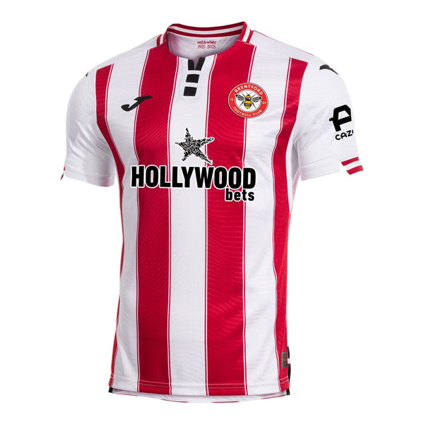 【新品・レア】Joma Brentford FC サッカーユニフォーム Joma Men's Brentford Home Jersey 25/26 (Red/White)