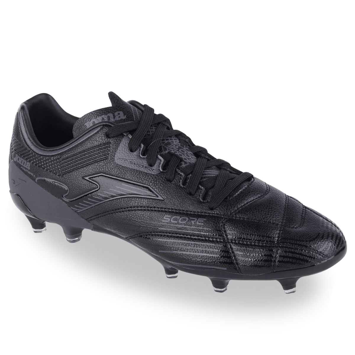 Joma Score 2301 Firm Ground Soccer Cleats (Black) | SoccerWearhouse