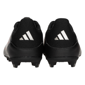 adidas Jr. F50 League FG/MG Soccer Cleats (Black/Iron Metallic/Lucid Red)