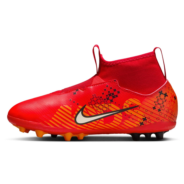 Nike Jr. Zoom Superfly 9 Academy MDS AG Soccer Cleats (Light Crimson/P