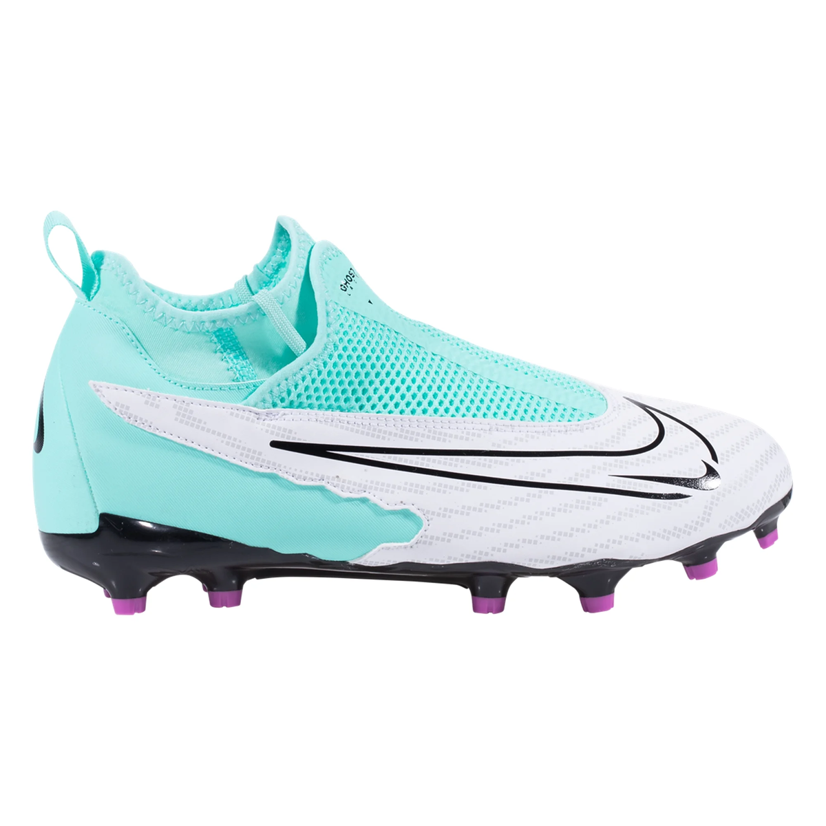 Nike Jr. Phantom GX Academy DF FG/MG Soccer Cleats (Hyper Turquoise/Fu ...