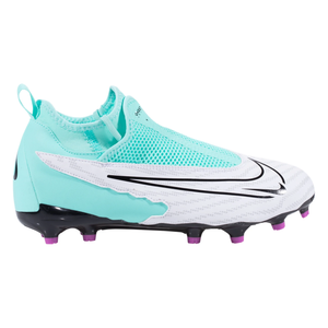 Nike Jr. Phantom GX Academy DF FG/MG Soccer Cleats (Hyper Turquoise/Fuchsia Dream