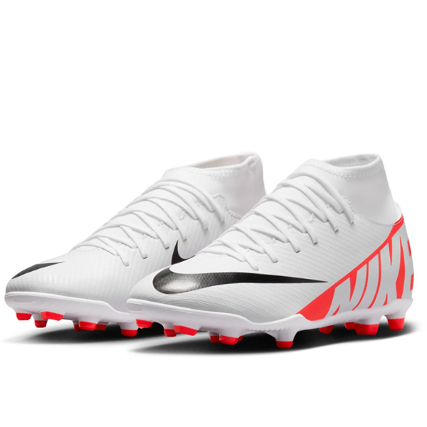 Nike Jr. Superfly 9 Club FG/MG Soccer Cleats (Bright Crimson/White ...