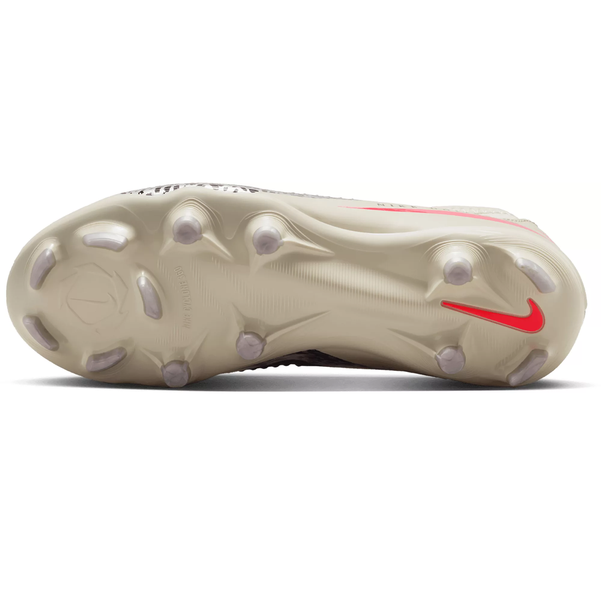 Nike Jr Phantom 6 High AC NU3 FG/MG Soccer Cleats (Burgundy Crimson/University Red)