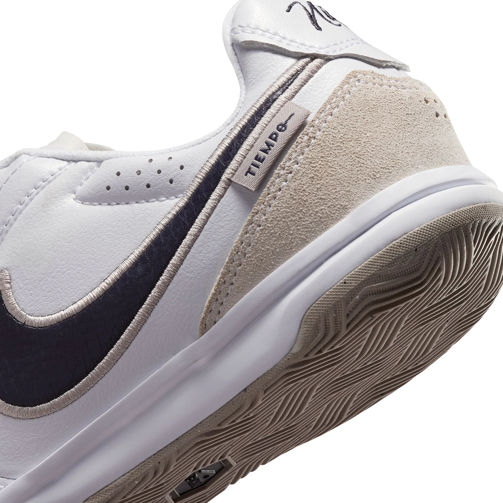 Nike Jr. Tiempo Streetgato Indoor Soccer Shoes (White)