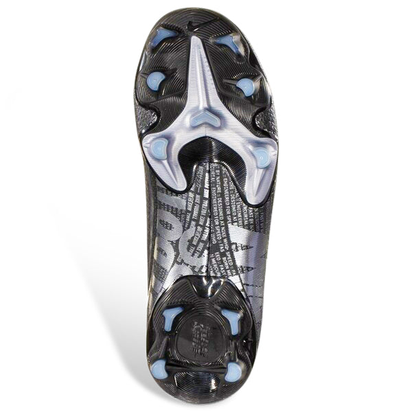 Nike Jr. Mercurial Superfly 7 Academy MG Botas de fútbol para varios terrenos (Negro/Gris frío/Gris metálico frío)